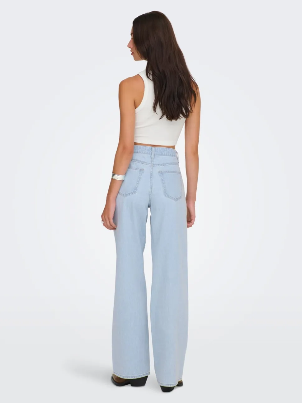ONLHOPE Vita alta Wide Leg Fit Jeans