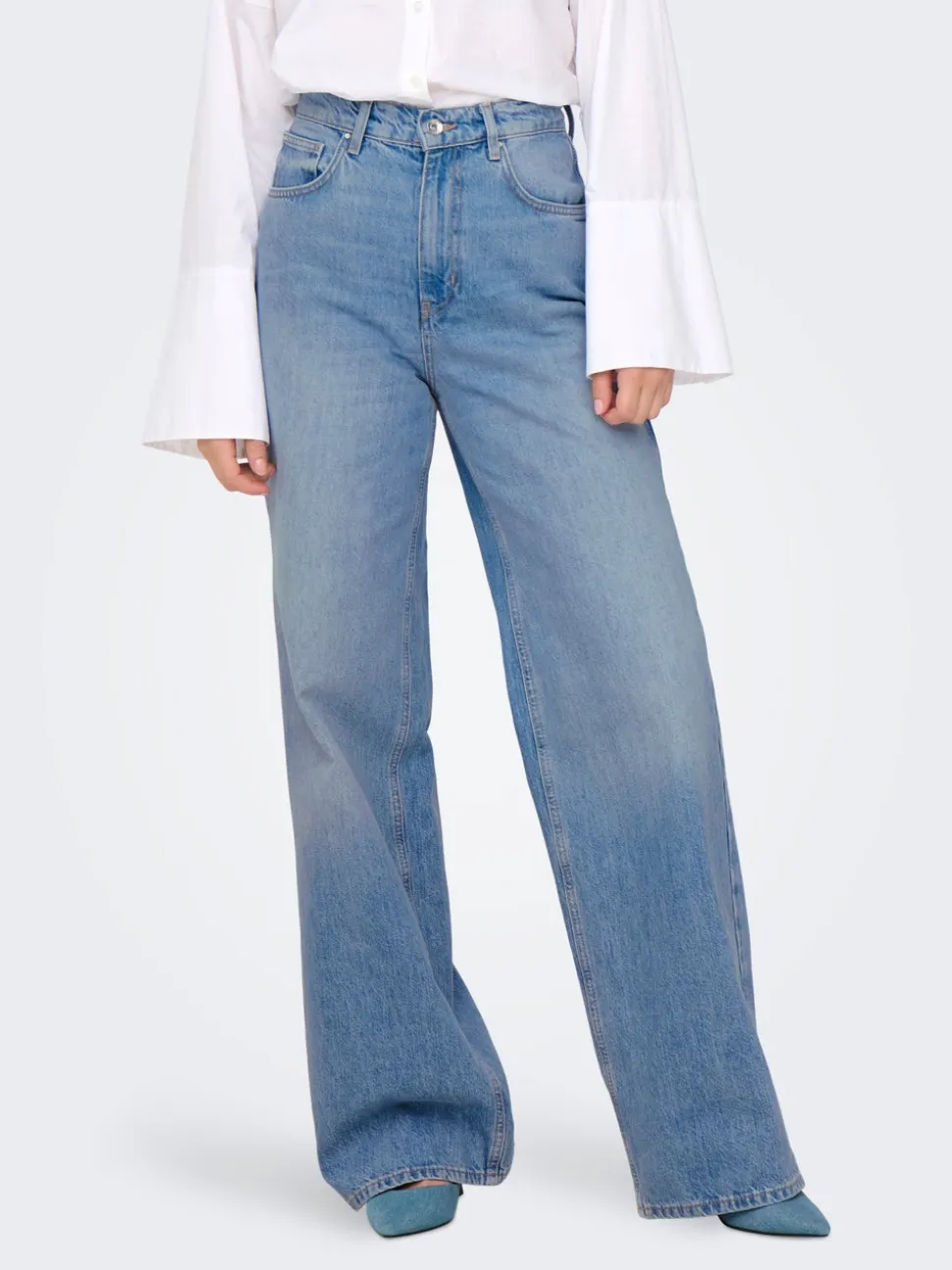 ONLHOPE Vita alta Wide Leg Fit Jeans