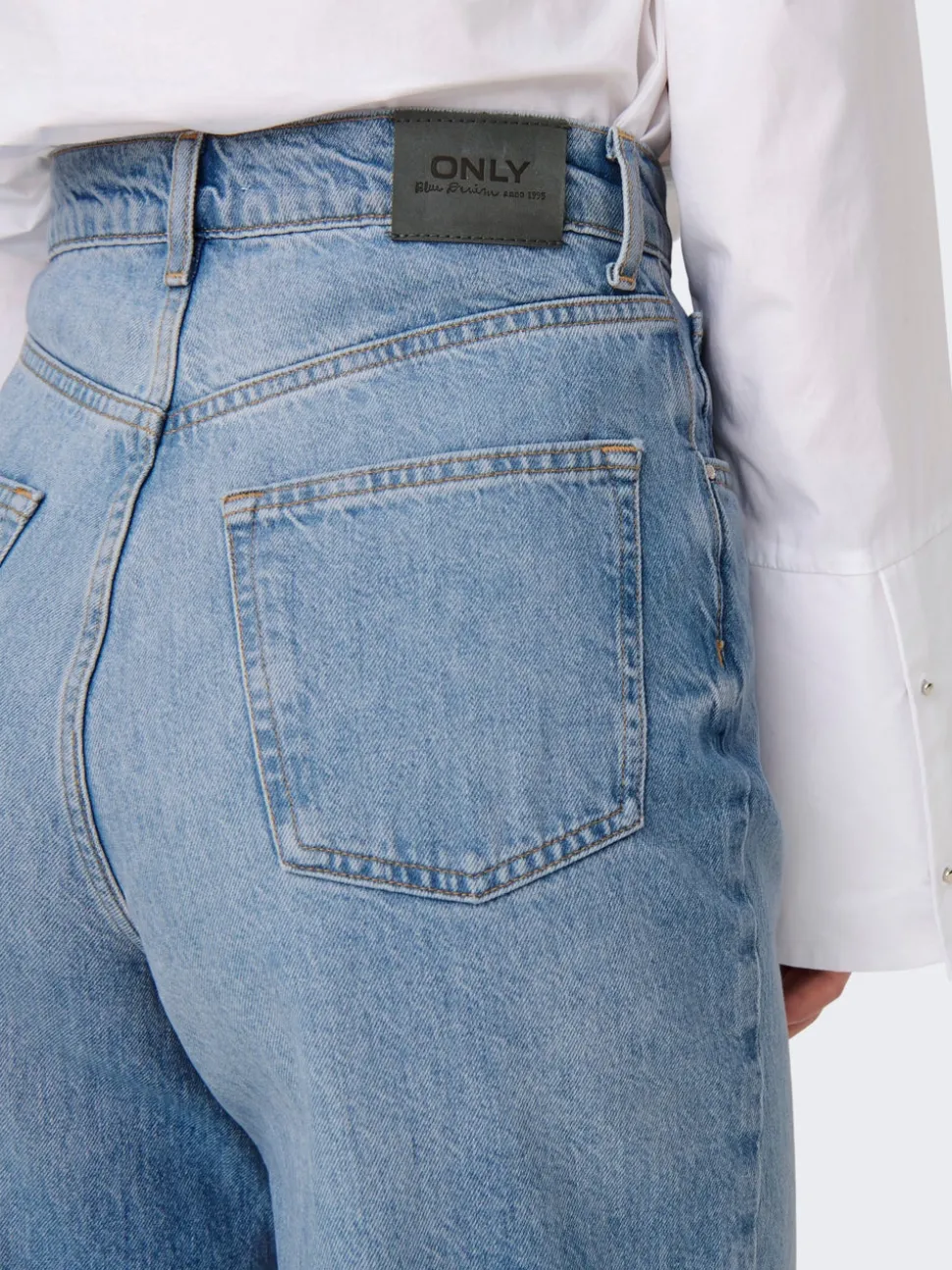 ONLHOPE Vita alta Wide Leg Fit Jeans
