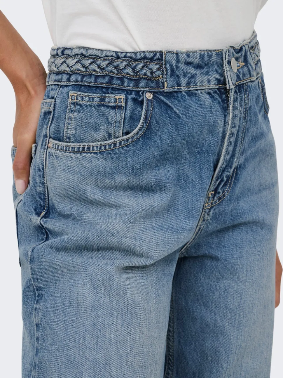 ONLHOPE Vita alta Wide Leg Fit Jeans