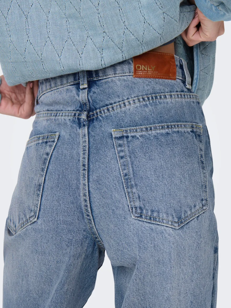 ONLHOPE Vita alta Wide Leg Fit Jeans