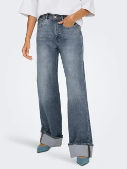 ONLHOPE Vita alta Wide Leg Fit Jeans