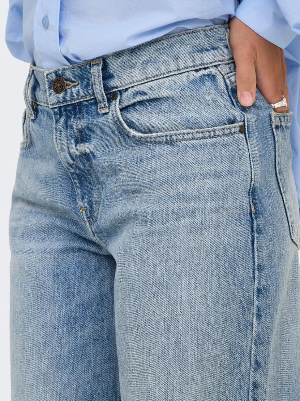 ONLHOPE Vita bassa Wide Leg Fit Jeans