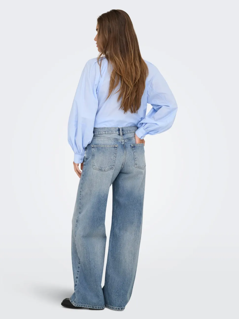 ONLHOPE Vita bassa Wide Leg Fit Jeans