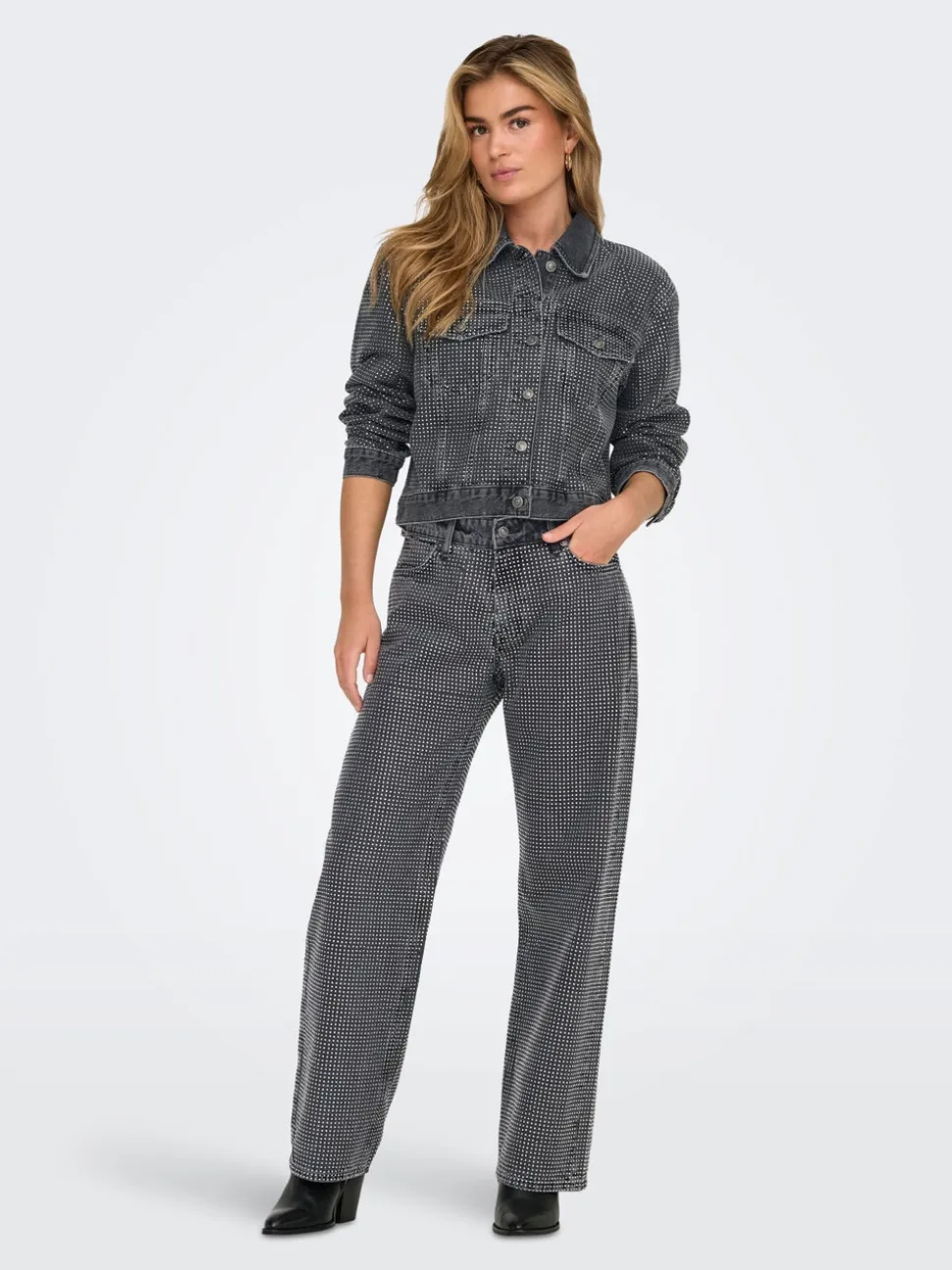 ONLHUDSON Vita media Wide Leg Fit Jeans