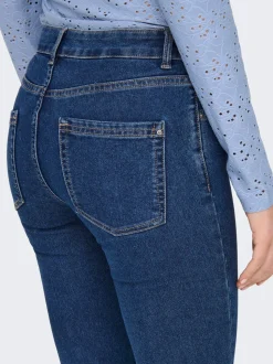ONLHUSH Vita media Skinny Fit Lunghezza alla caviglia Jeans