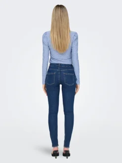 ONLHUSH Vita media Skinny Fit Lunghezza alla caviglia Jeans