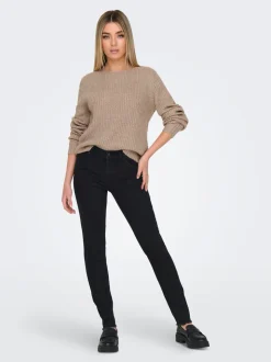 ONLHUSH Vita media Skinny Fit Lunghezza alla caviglia Jeans