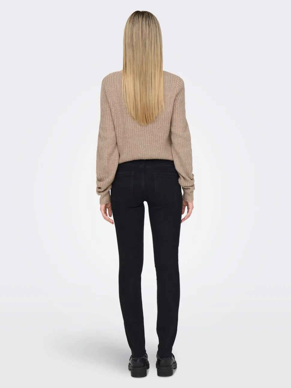 ONLHUSH Vita media Skinny Fit Lunghezza alla caviglia Jeans