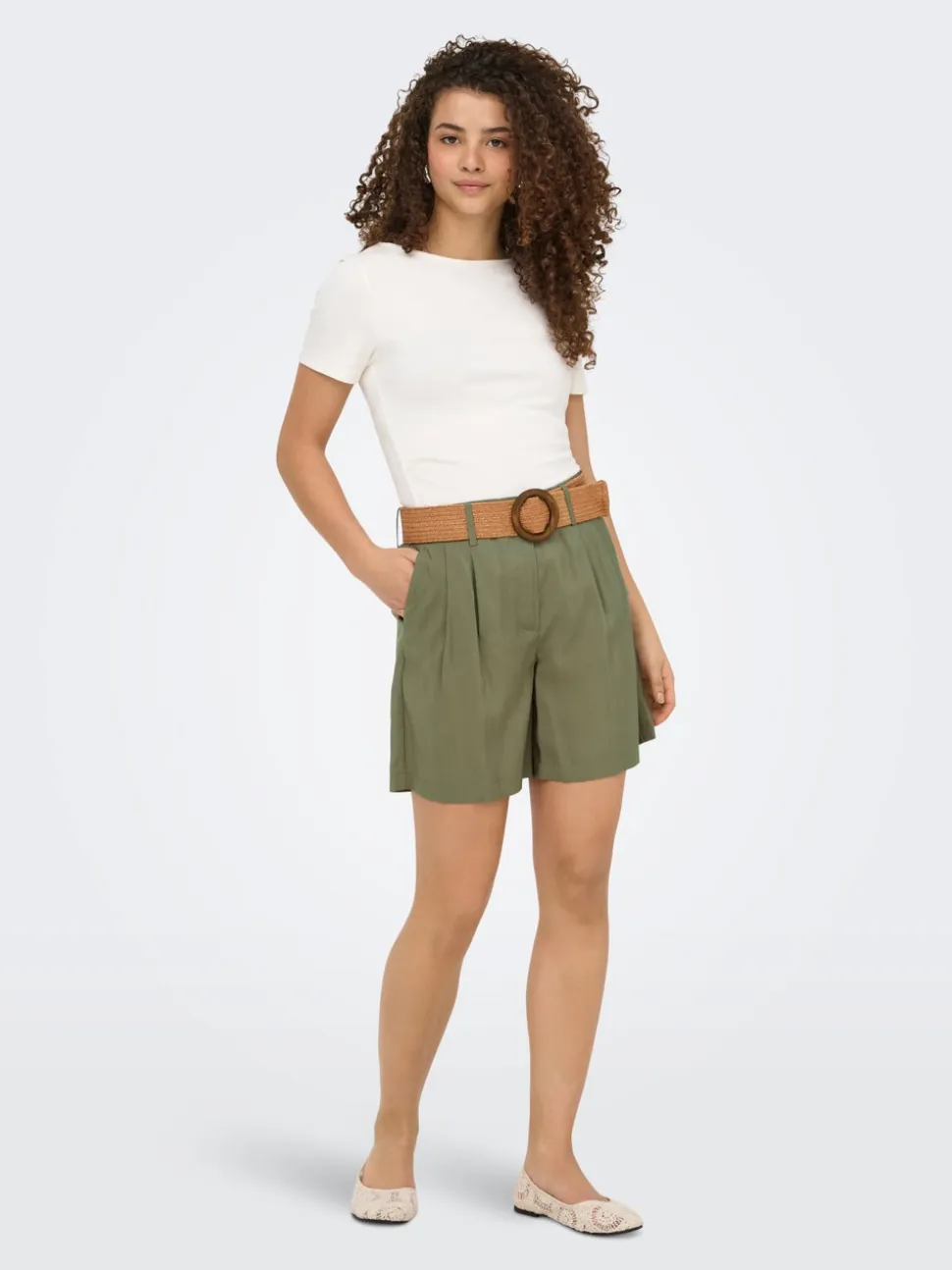 ONLIBIZA Vita alta Regular Fit Bermuda