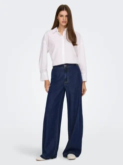 ONLINGRID Vita media Wide Leg Fit Jeans