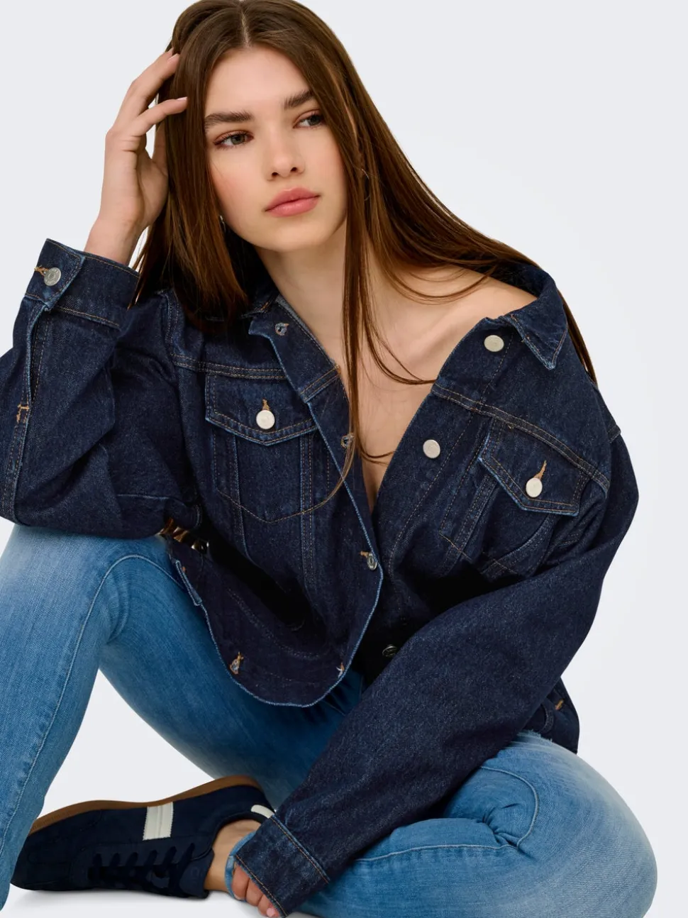 ONLJAGGER Giubbotto di jeans