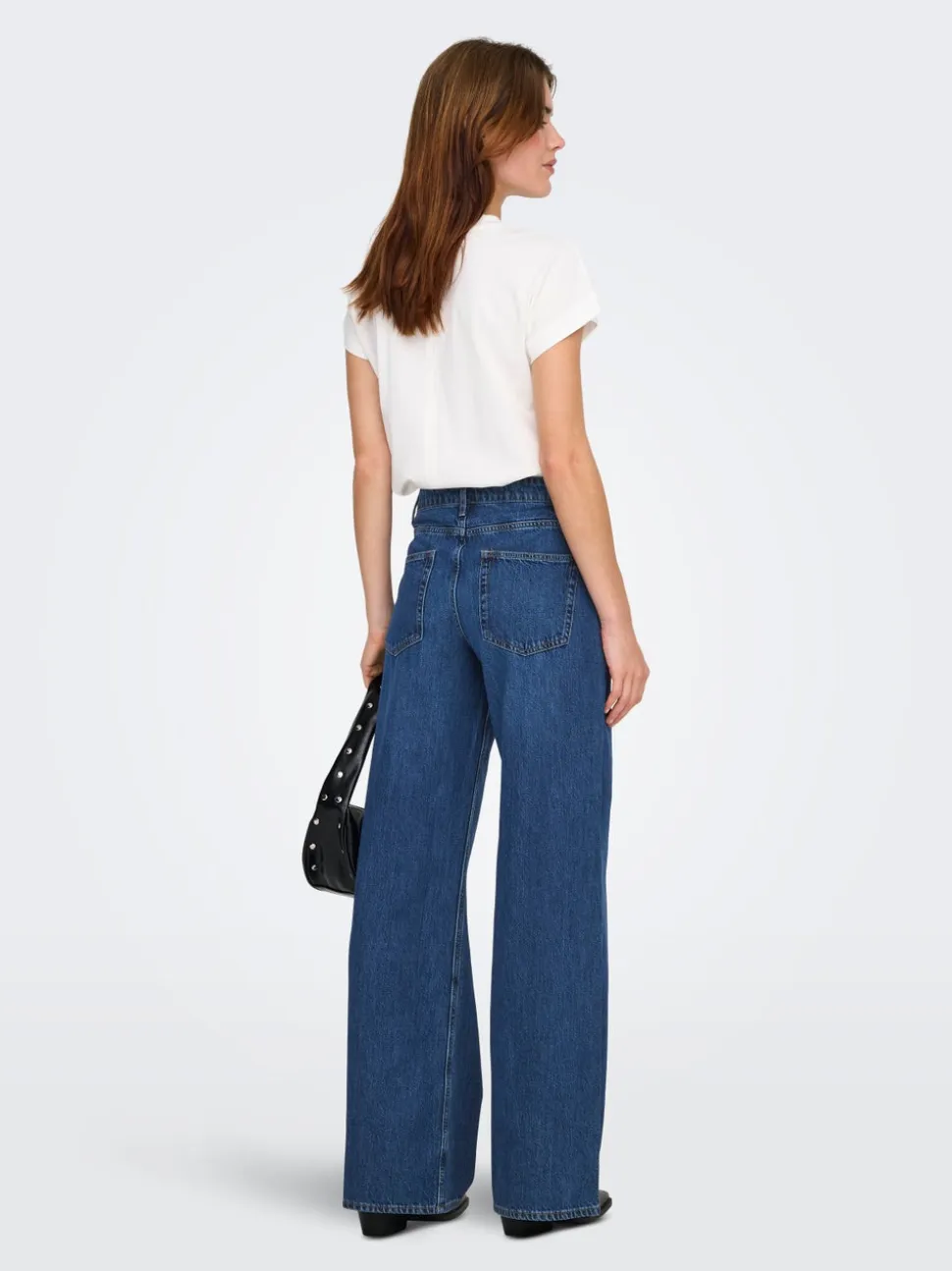 ONLJEMMA Vita alta Wide Leg Fit Jeans