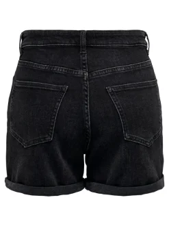 ONLJOSEPHINE Vita alta Regular Fit Bermuda in jeans