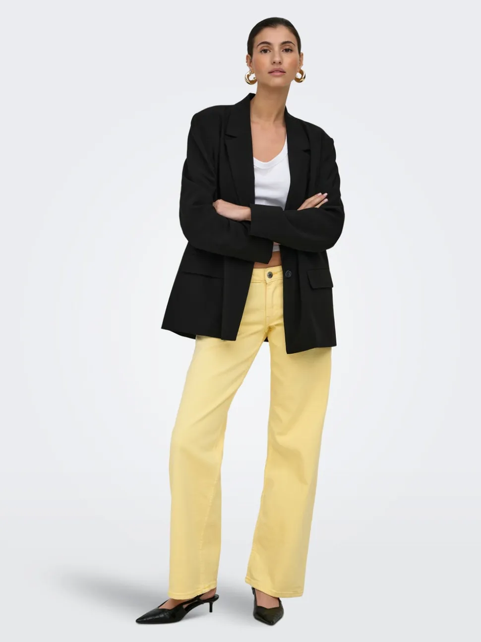 ONLJUDY Vita bassa Straight Fit Jeans