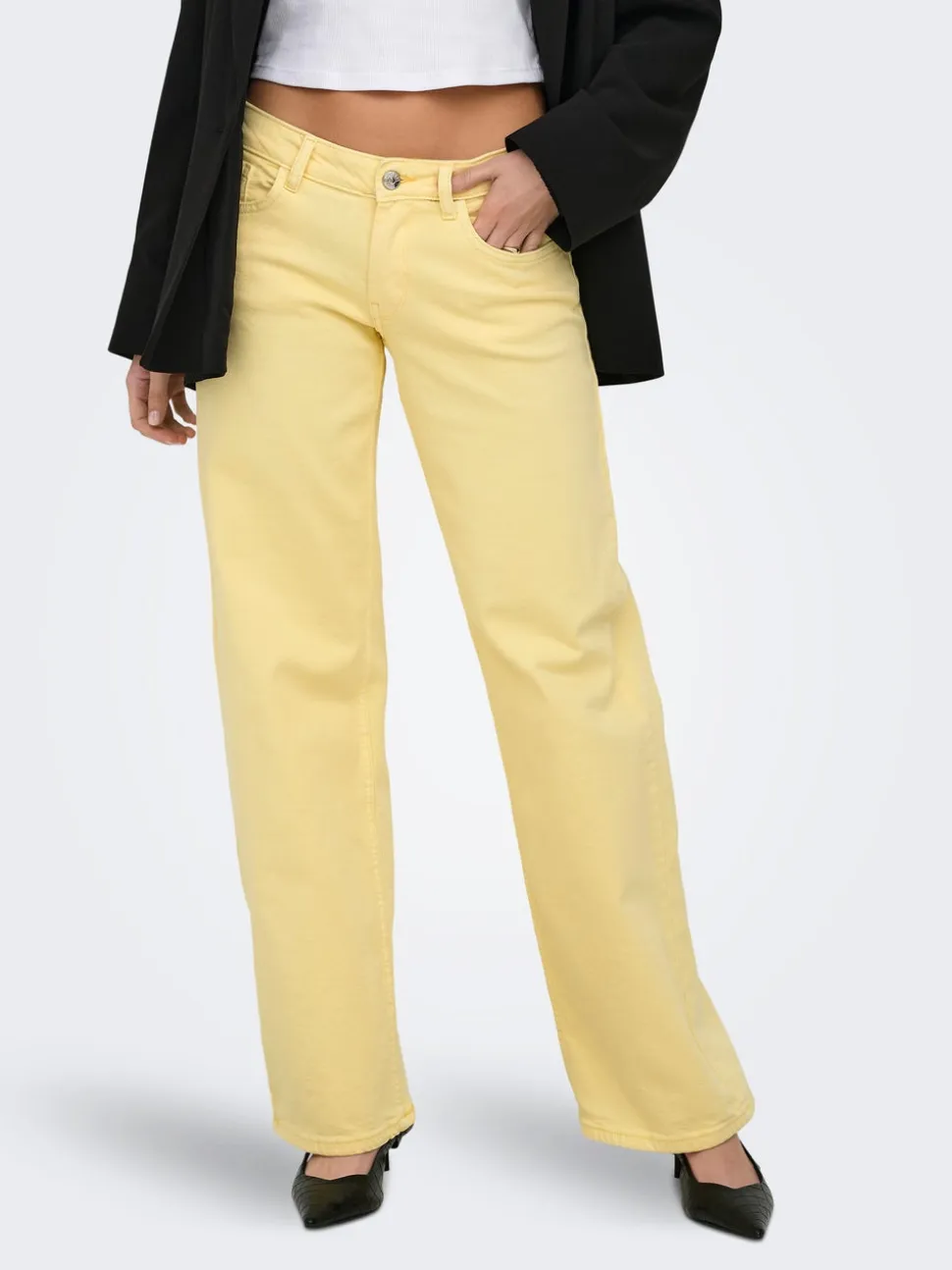 ONLJUDY Vita bassa Straight Fit Jeans