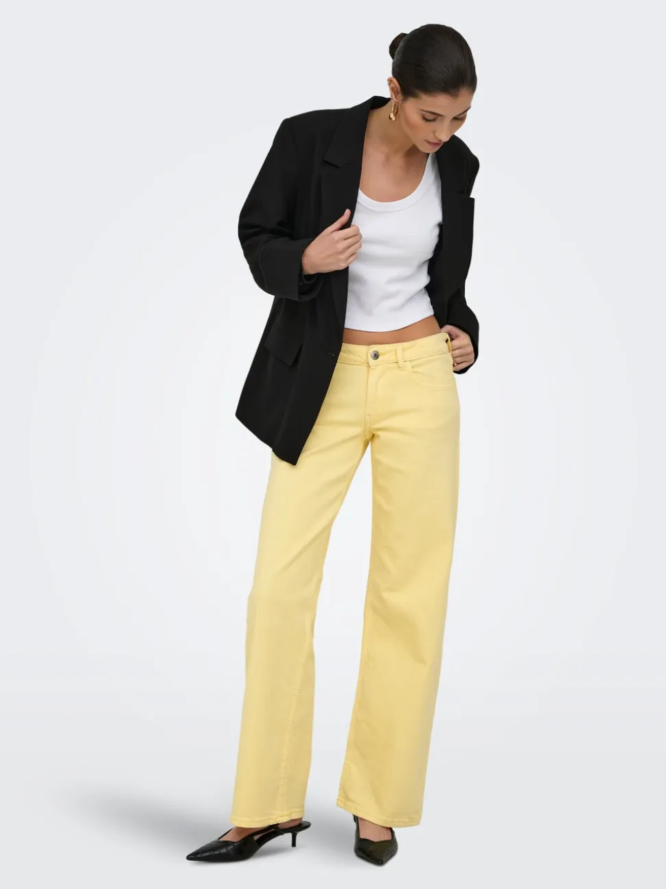 ONLJUDY Vita bassa Straight Fit Jeans