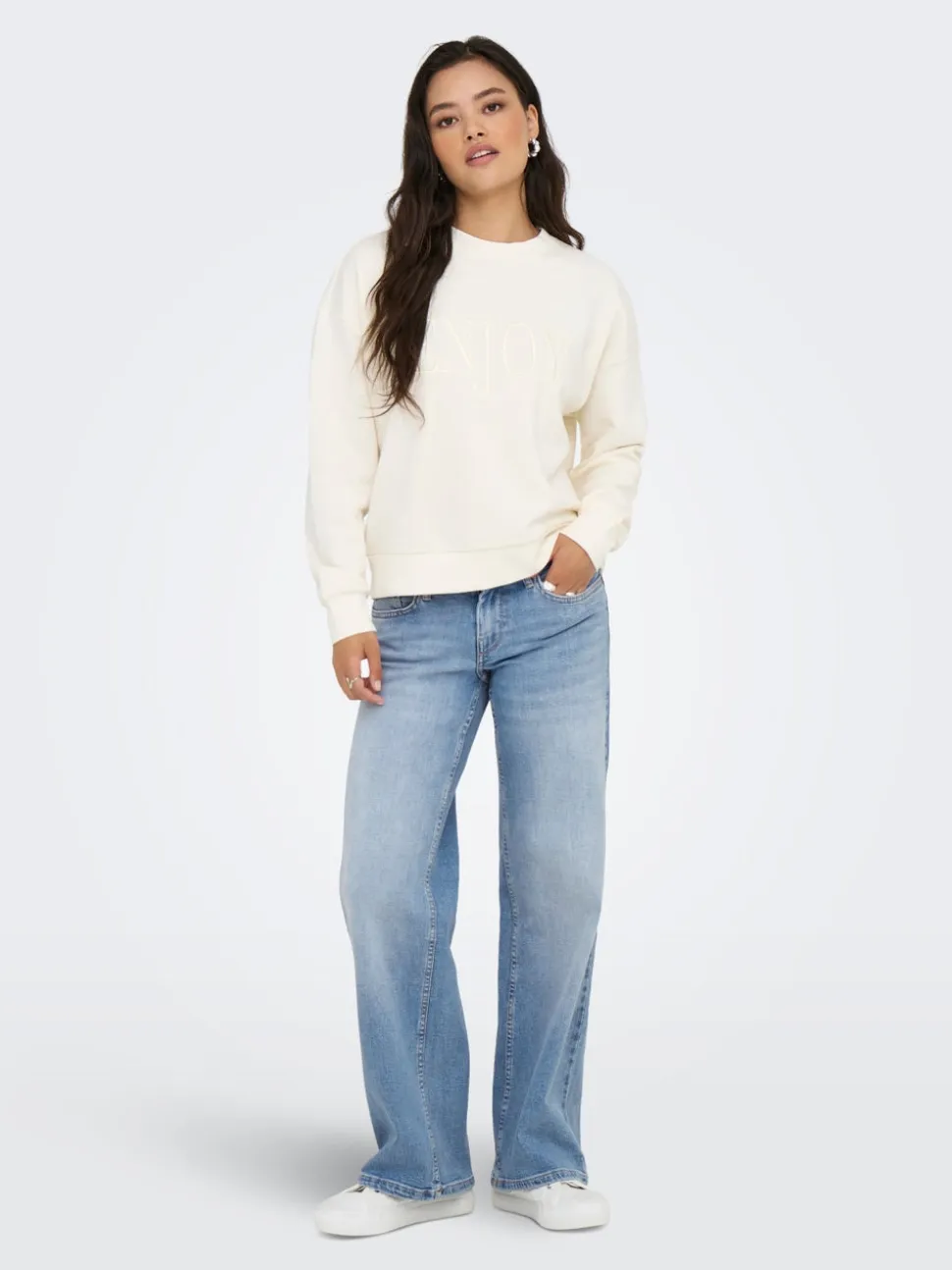 ONLJUDY-O Vita bassa Straight Fit Jeans