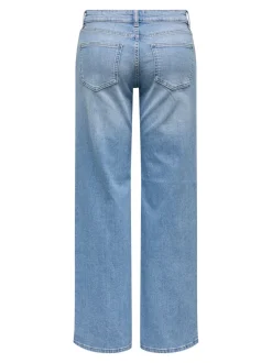 ONLJUDY-O Vita bassa Straight Fit Jeans