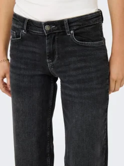 ONLJUDY-O Vita bassa Straight Fit Jeans