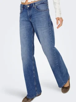 ONLJUDY-O Vita bassa Straight Fit Jeans