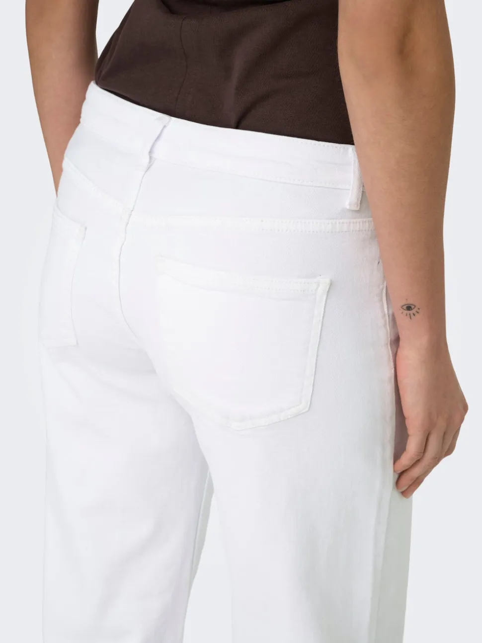 ONLJUDY-O Vita bassa Wide Leg Fit Jeans