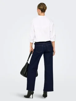 ONLJUDY-O Vita bassa Wide Leg Fit Jeans