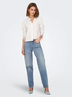 ONLJUICY Vita alta Mom Fit Jeans