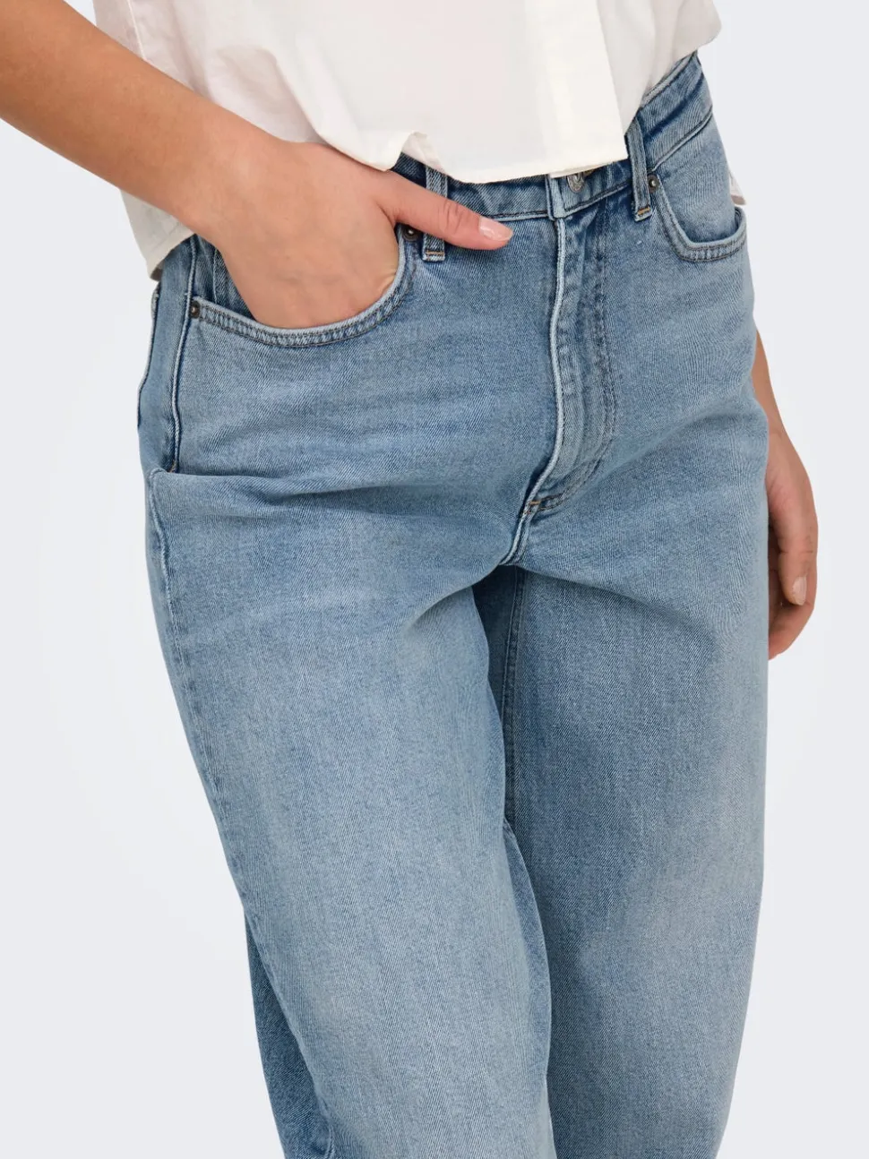 ONLJUICY Vita alta Mom Fit Jeans