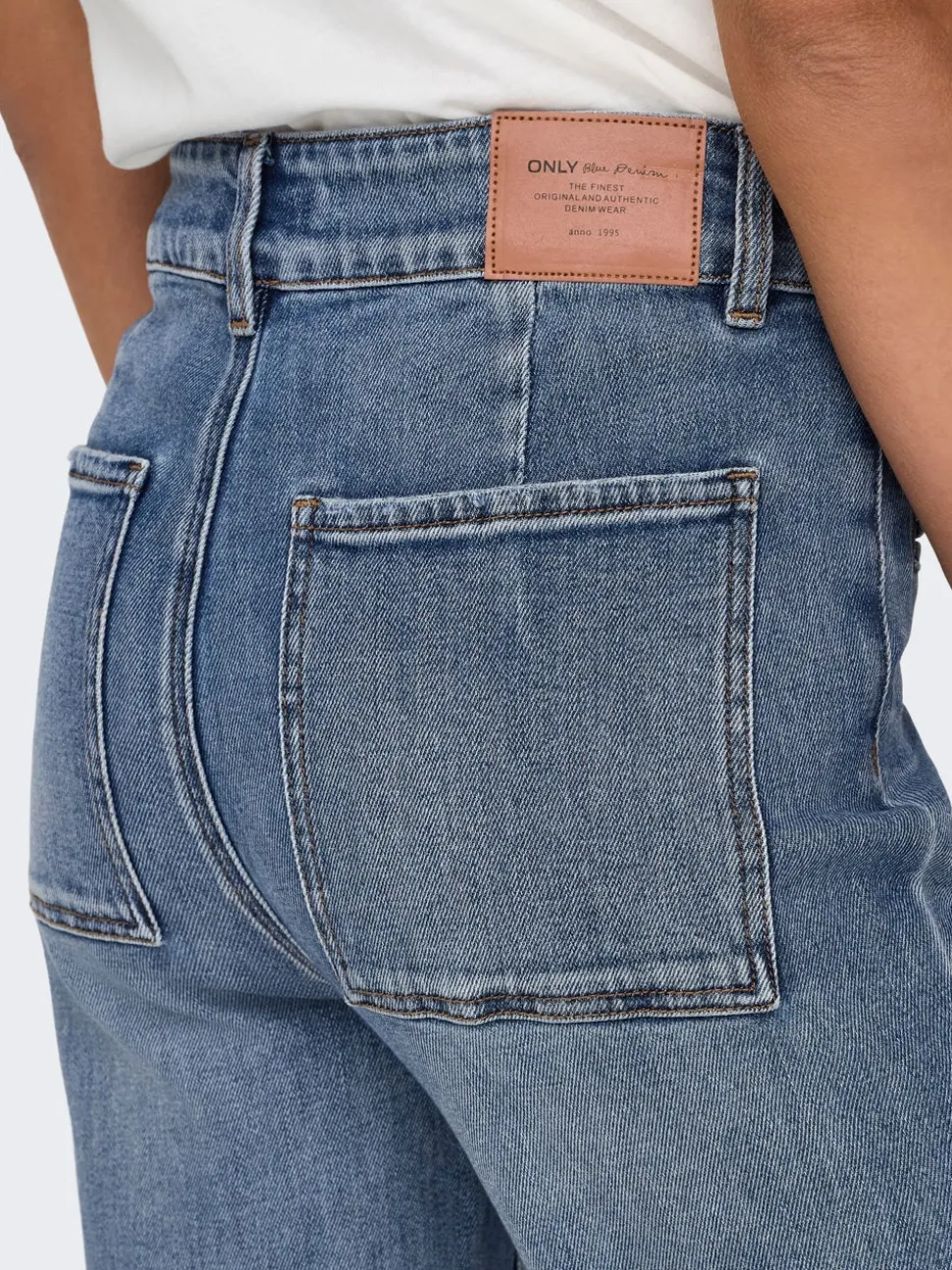 ONLJUICY Vita alta Wide Leg Fit Jeans