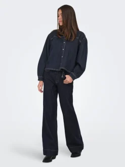 ONLJUICY Vita alta Wide Leg Fit Jeans