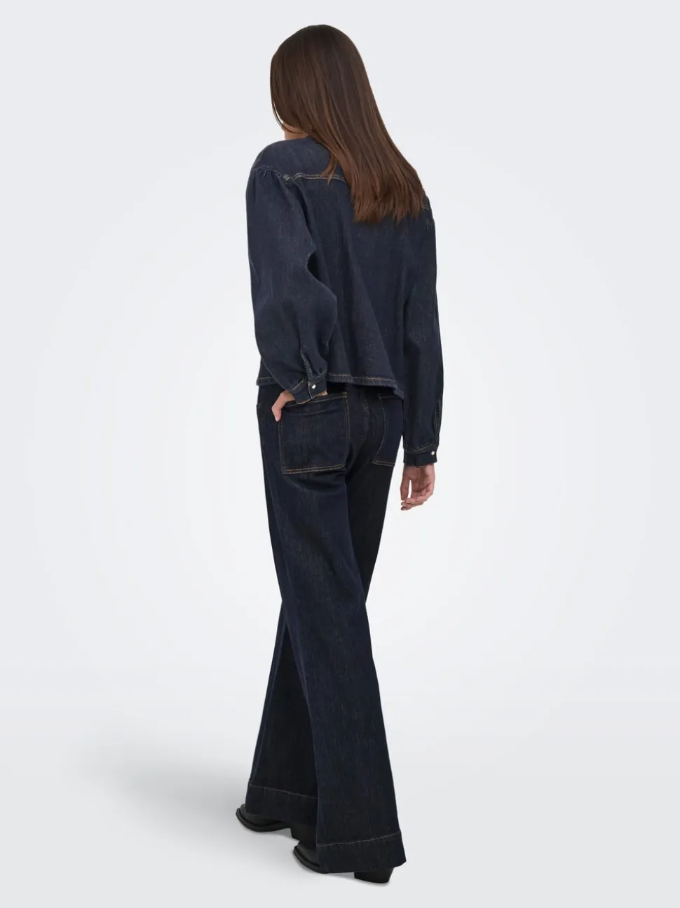 ONLJUICY Vita alta Wide Leg Fit Jeans