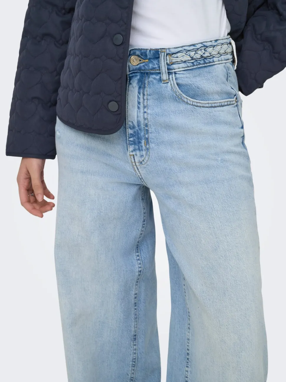 ONLJUICY Vita alta Wide Leg Fit Jeans