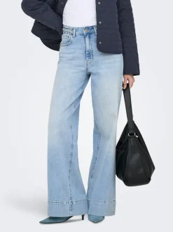 ONLJUICY Vita alta Wide Leg Fit Jeans
