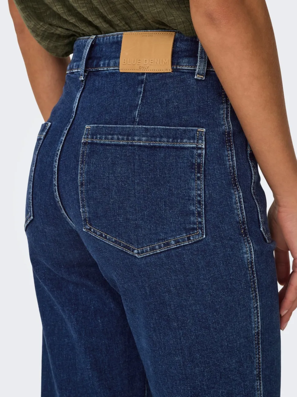 ONLJUICY Vita alta Wide Leg Fit Jeans