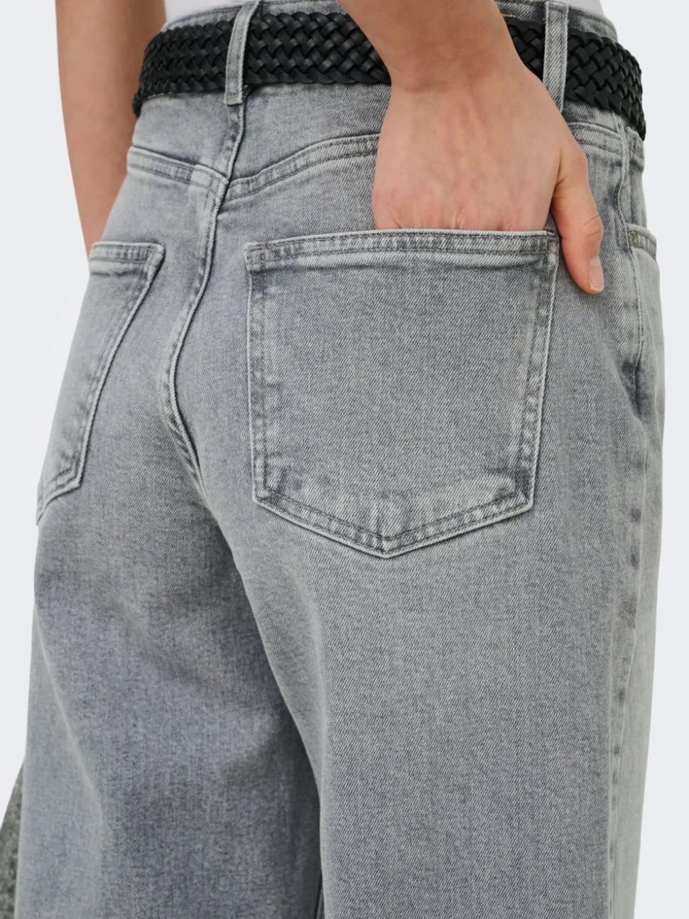 ONLJUICY Vita alta Wide Leg Fit Jeans