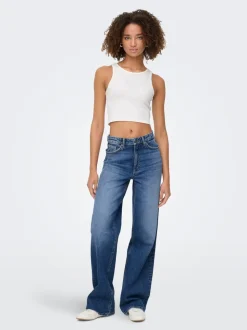 ONLJUICY Vita alta Wide Leg Fit Jeans