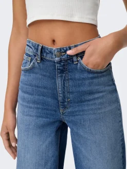 ONLJUICY Vita alta Wide Leg Fit Jeans