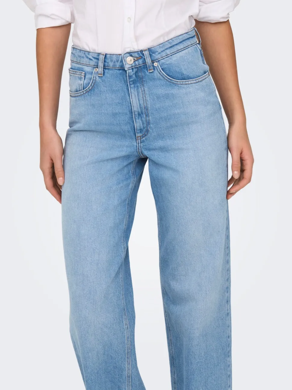 ONLJUICY Vita alta Wide Leg Fit Jeans