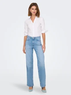 ONLJUICY Vita alta Wide Leg Fit Jeans
