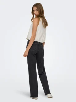 ONLJUICY Vita alta Wide Leg Fit Jeans
