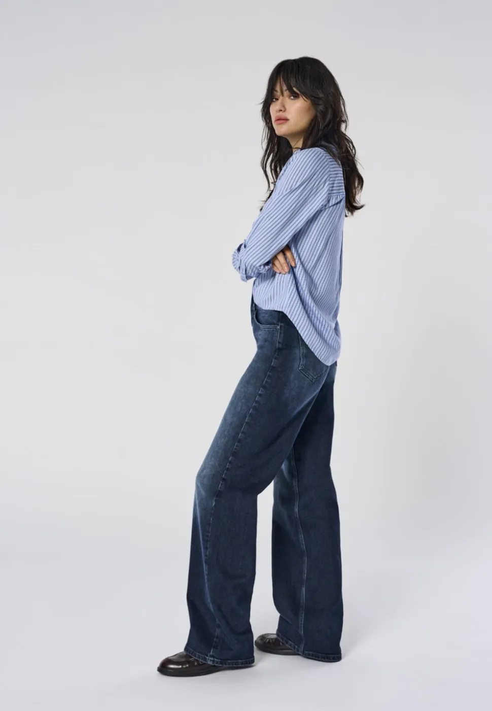 ONLJUICY Vita alta Wide Leg Fit Jeans