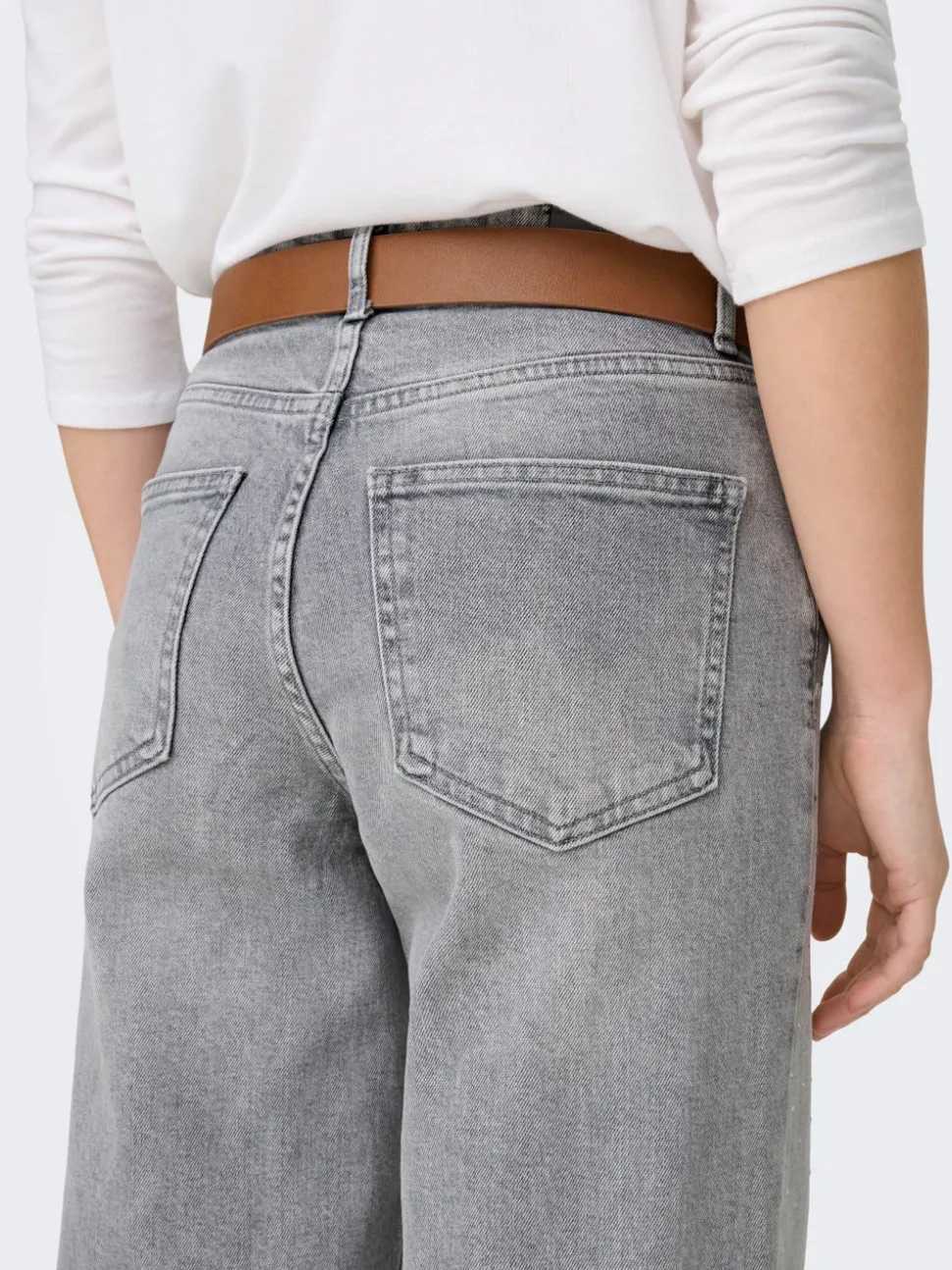 ONLJUICY Vita alta Wide Leg Fit Jeans