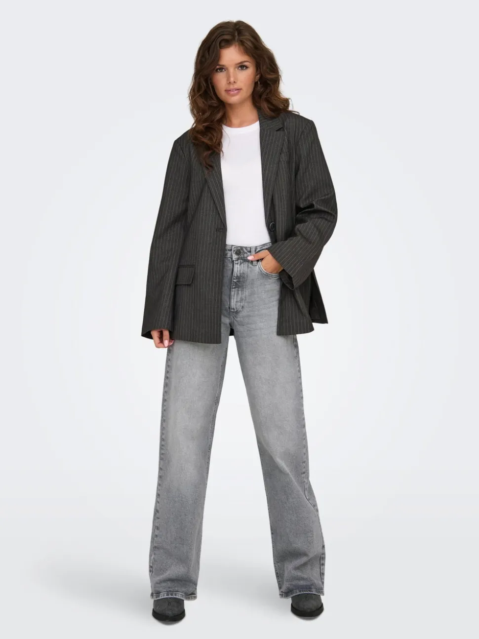ONLJUICY Vita alta Wide Leg Fit Jeans