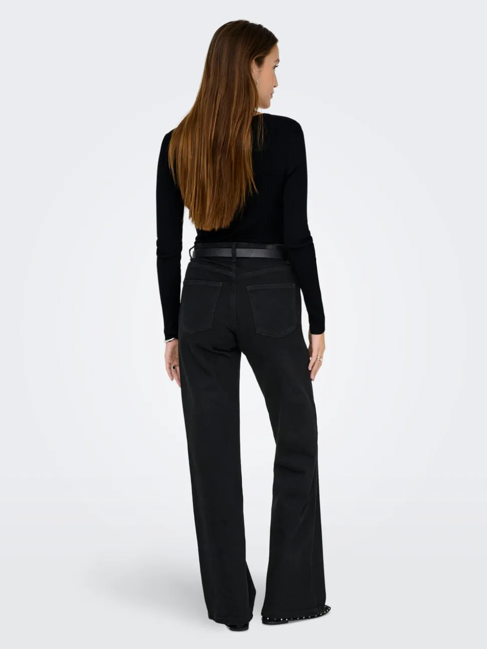 ONLJUICY Vita alta Wide Leg Fit Jeans