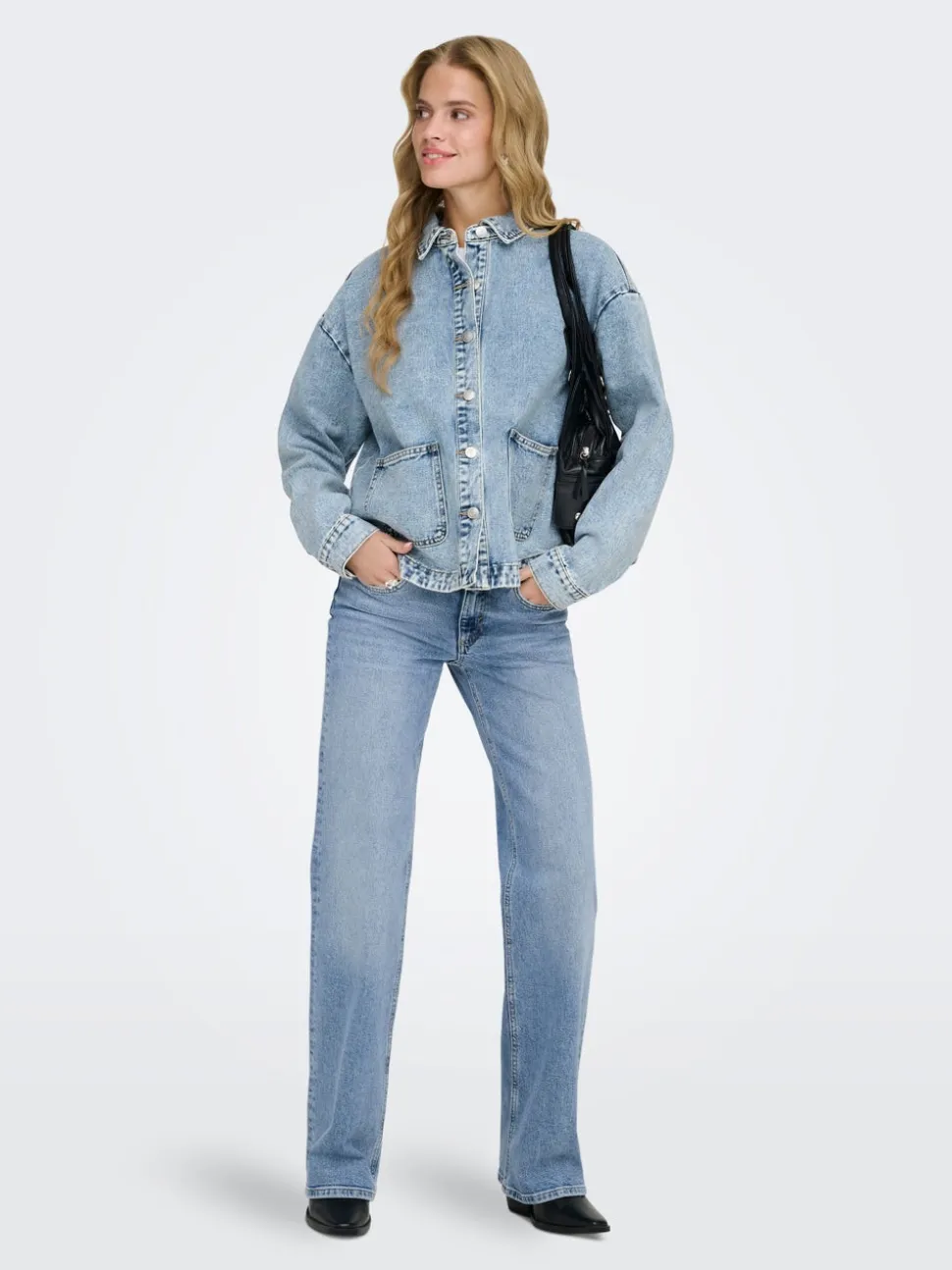 ONLJUICY Vita bassa Wide Leg Fit Jeans