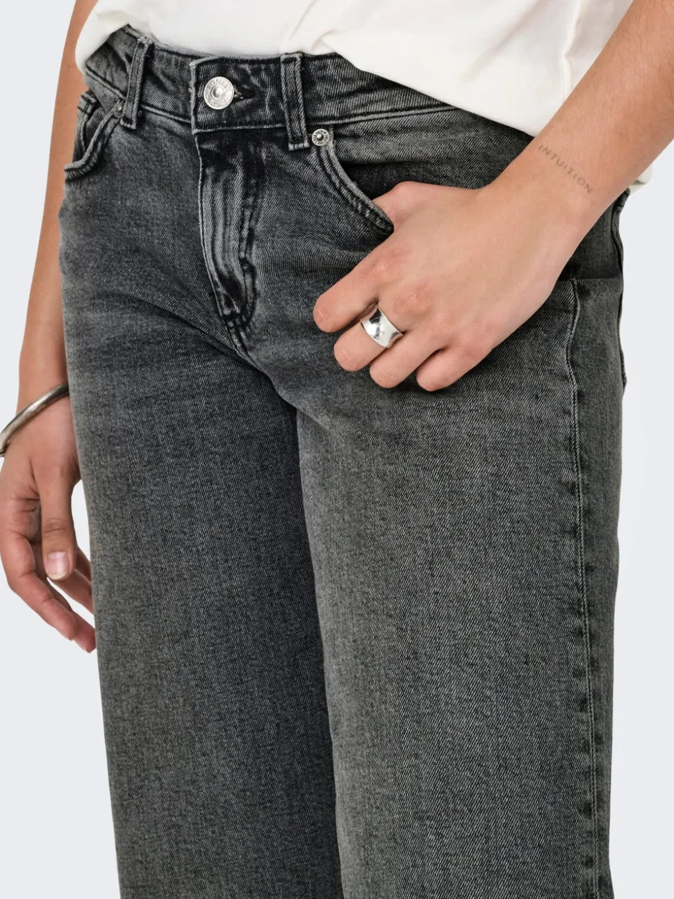 ONLJUICY Vita bassa Wide Leg Fit Jeans