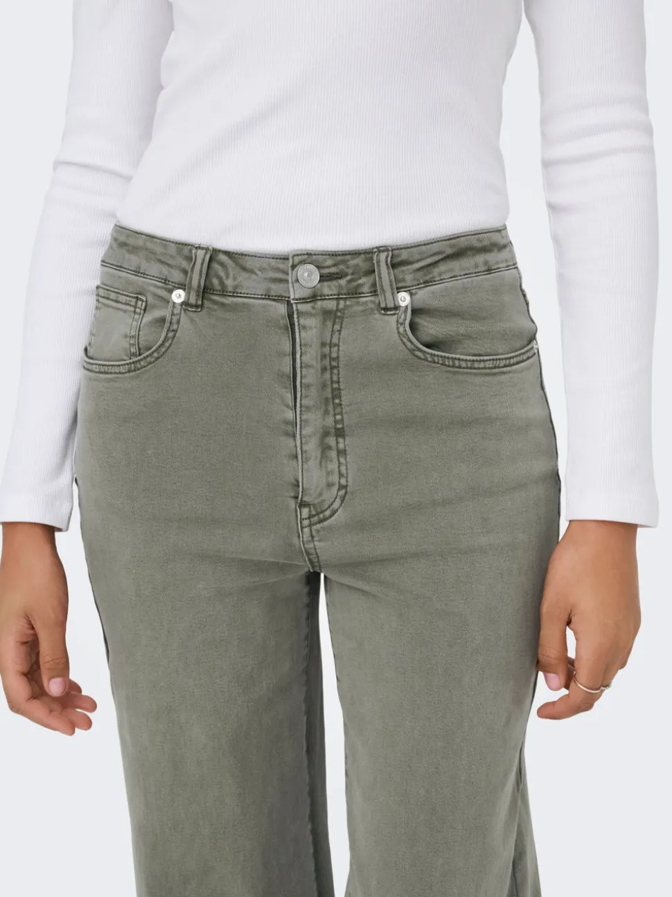 ONLJUICY-MISSOURI Wide Leg Fit Pantaloni a gamba larga