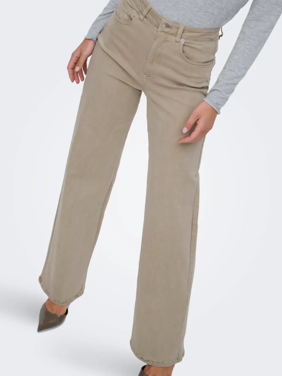 ONLJUICY-MISSOURI Wide Leg Fit Pantaloni a gamba larga