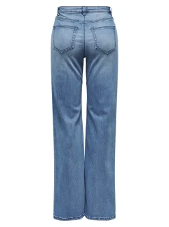 ONLJUICY-WAUW Vita alta Wide Leg Fit Jeans